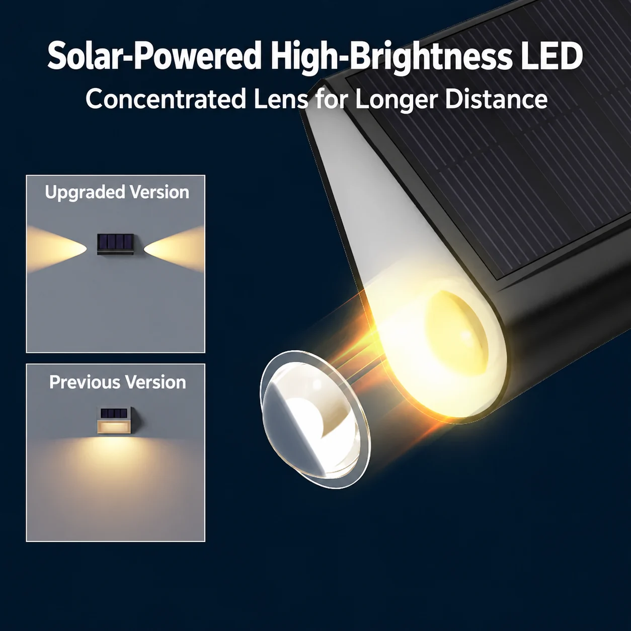 Solar Fence & Step Light (YH0409) — application or detail image 3