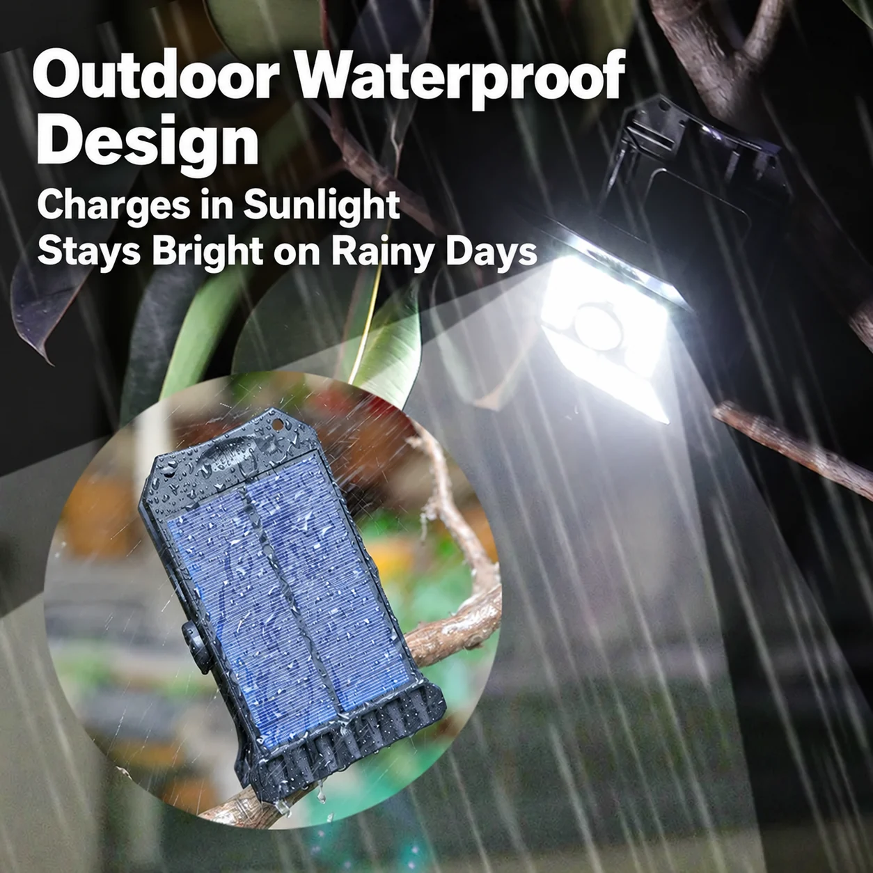 Large Solar Clip-On Light — application or detail image 3