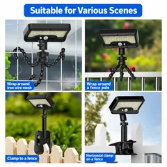 Solar Octopus Clip-On Light thumbnail 2