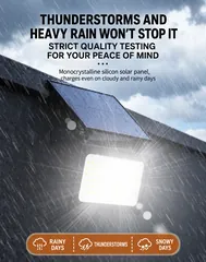 Solar Motion Sensor Floodlight thumbnail 2
