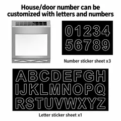 Solar Address Wall Light thumbnail 3