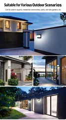 Solar Motion Sensor Wall Light (YH0632-PIR) thumbnail 7