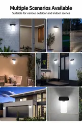 Solar Motion Sensor Wall Light (YH0620-PIR) thumbnail 6
