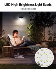 Solar Motion Sensor Wall Light (YH0620-PIR) thumbnail 7