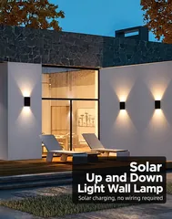 Solar Wall Light for Villas thumbnail 2