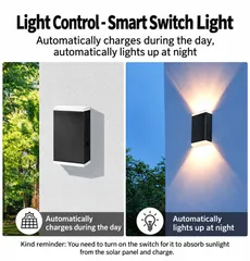 Solar Wall Light for Villas thumbnail 5