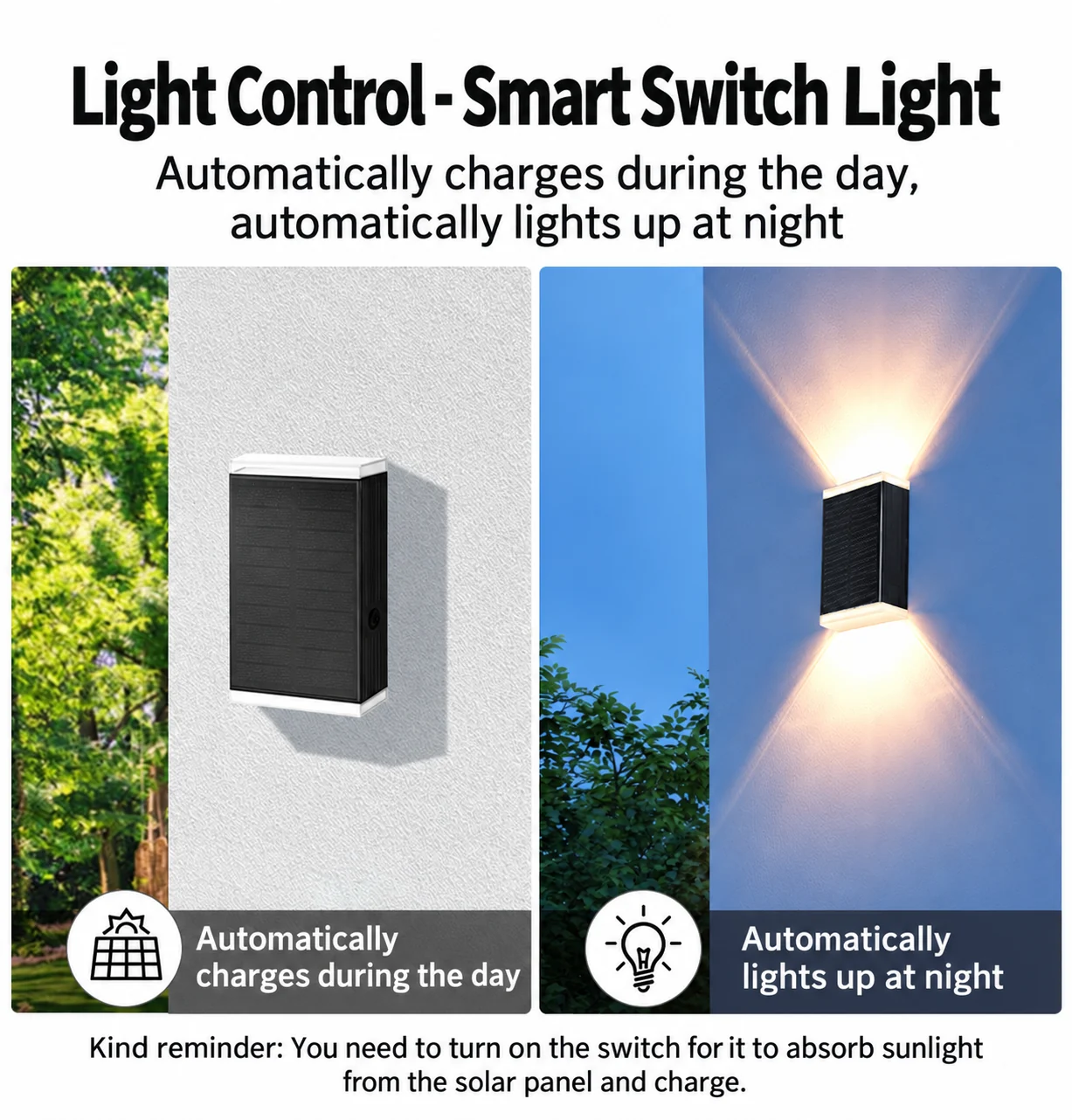 Solar Wall Light for Villas — application or detail image 4