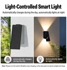 Solar Wall Washer Light (YH0635) thumbnail 5