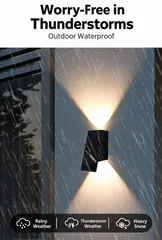 Solar Wall Washer Light (YH0635) thumbnail 6