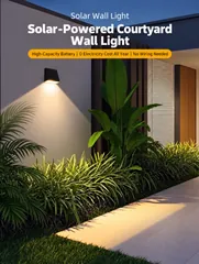 Solar Wall Washer Light (YH0412) thumbnail 3