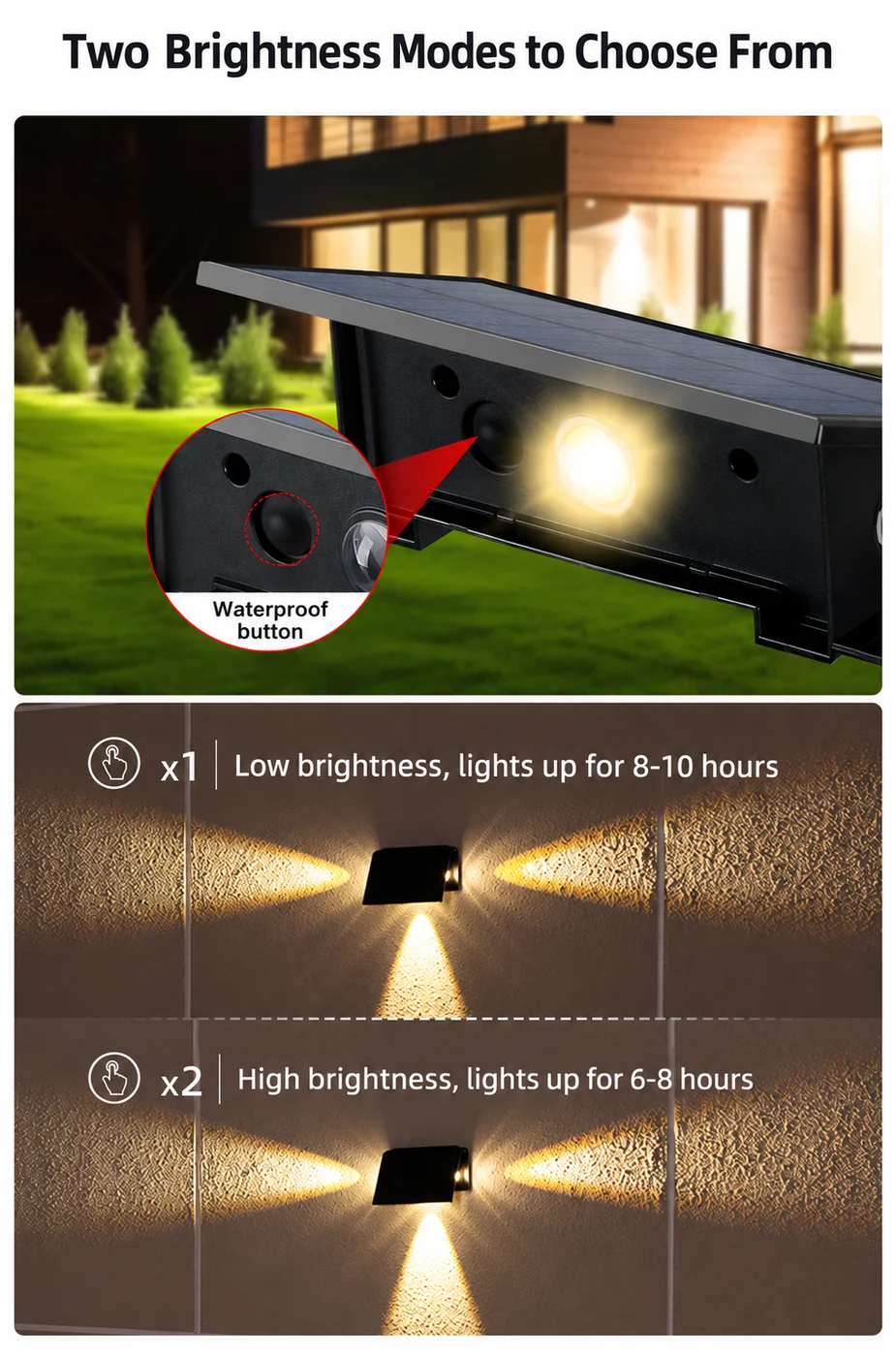 Solar Wall Washer Light (SW-04) — application or detail image 2