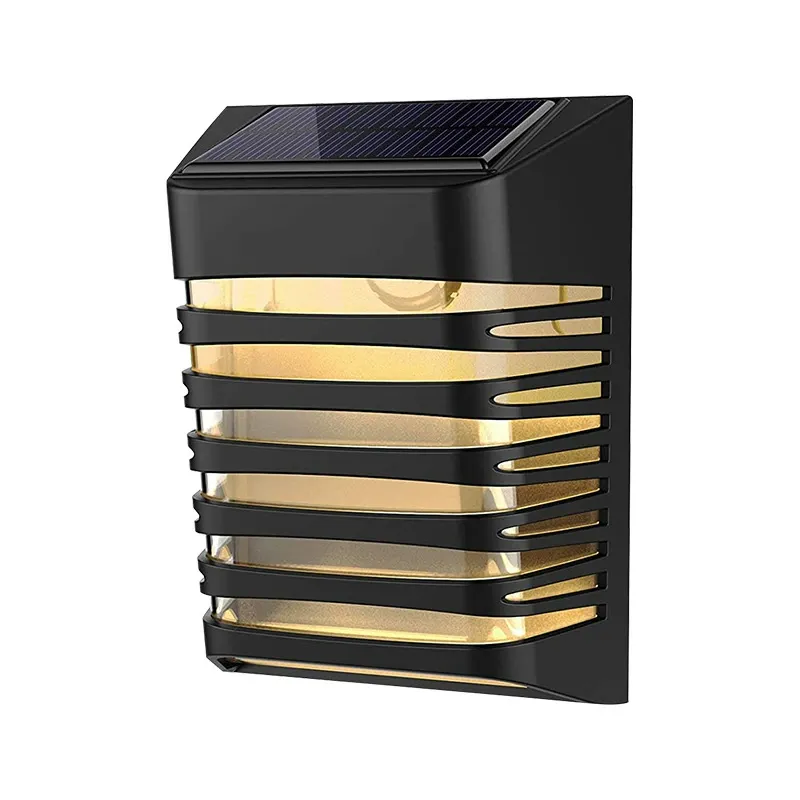 Solar Color-Changing Wall Light — solar outdoor light product photo