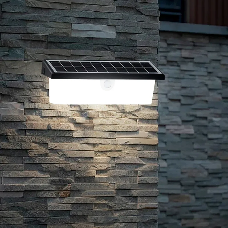 Solar Motion Sensor Wall Light (YH0617-PIR) — application or detail image 3